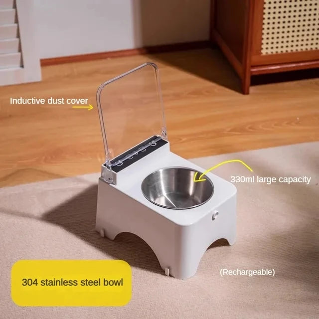 Revolutionary Smart Cat Bowl: Infrared Sensor Automatic Feeder with Anti-Mouse Technology for Cats and Dogs